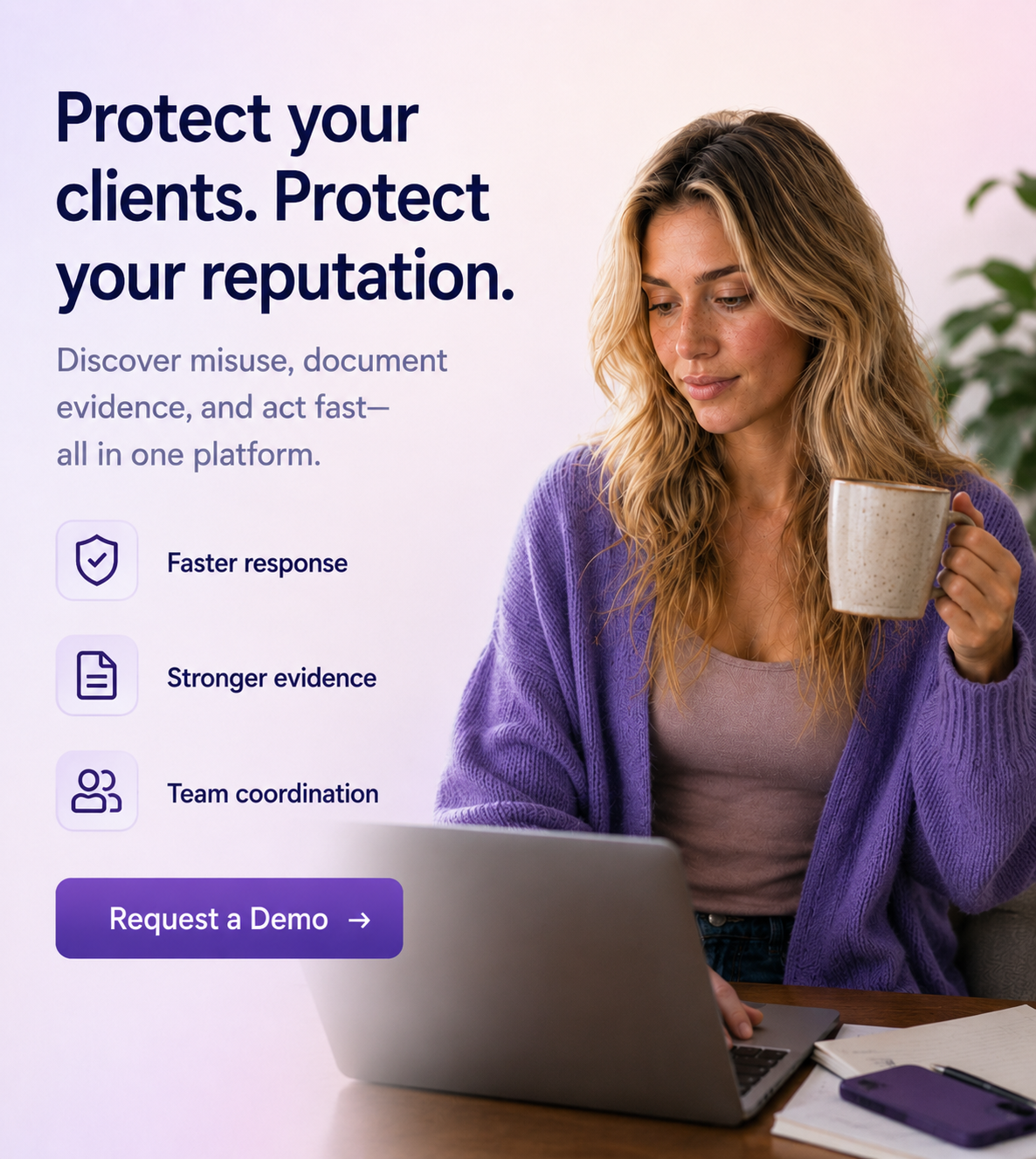 Partner program unavailable page visual concept