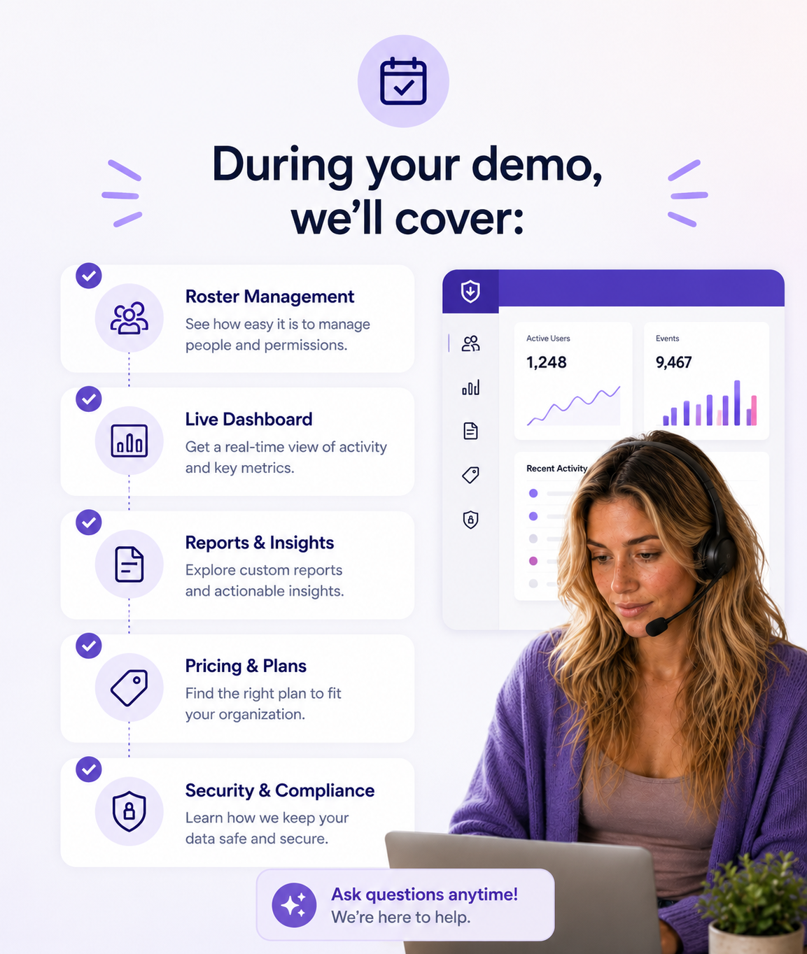Use the demo to pressure-test the full workflow visual
