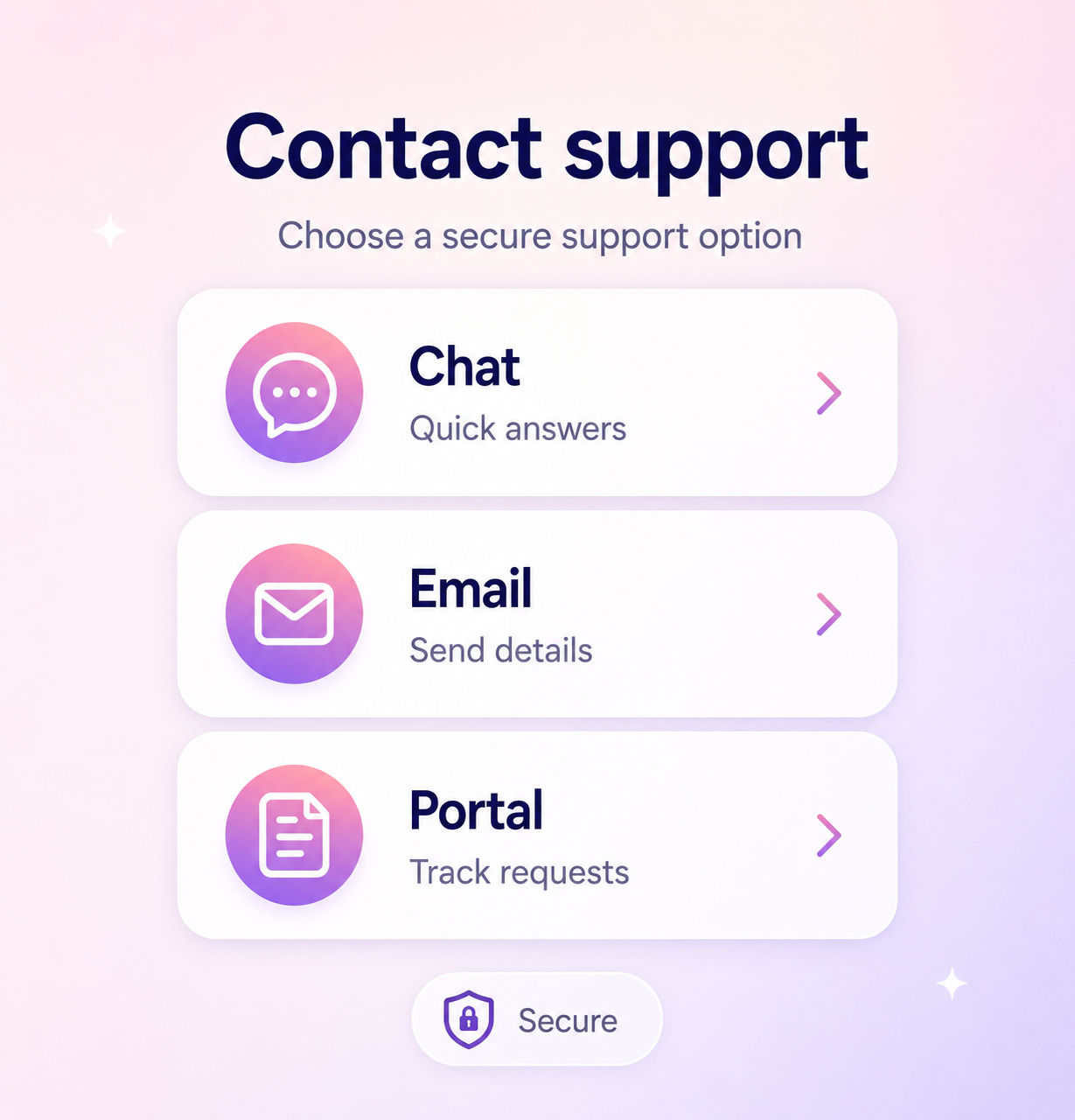 Feature visual